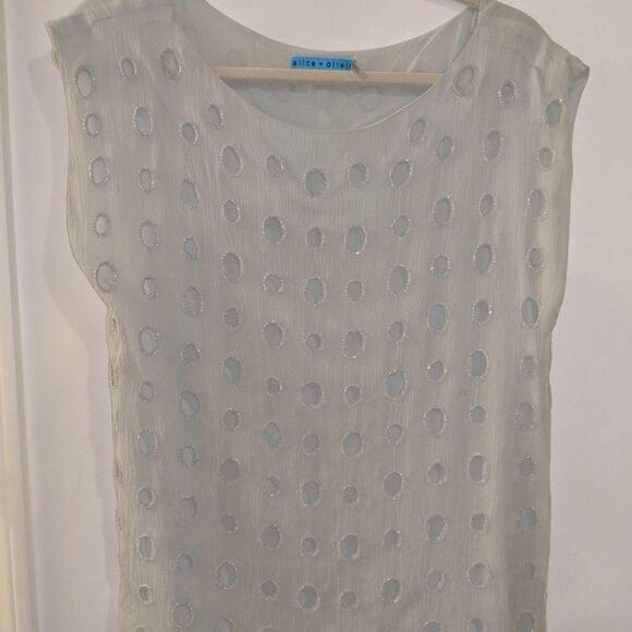 Alice + Olivia Silk Tank Top - Picture 4 of 5